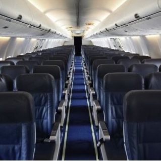 737 interior